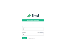 Tablet Screenshot of login.economicmodeling.com